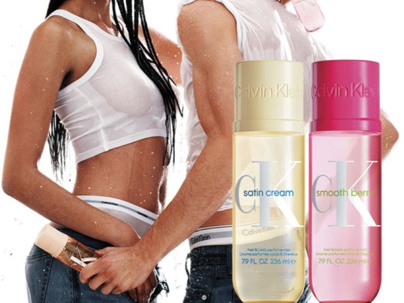 Deux nouvelles brumes parfumées Corps & Cheveux Calvin Klein